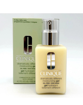 Clinique Dramatically Different Moisturizing GEL OIL FREE PUMP 4.2 oz 125ML NIB