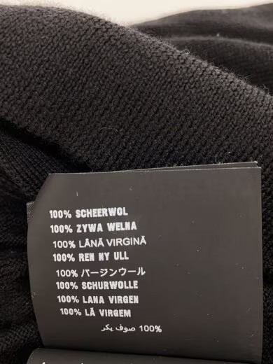 PRADA/Cardigan (Lightweight)/Size 42/Wool/Black/Solid/dna525 s111 1cm2 thumbnail 5