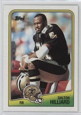 1988 Topps Dalton Hilliard #57 fh9