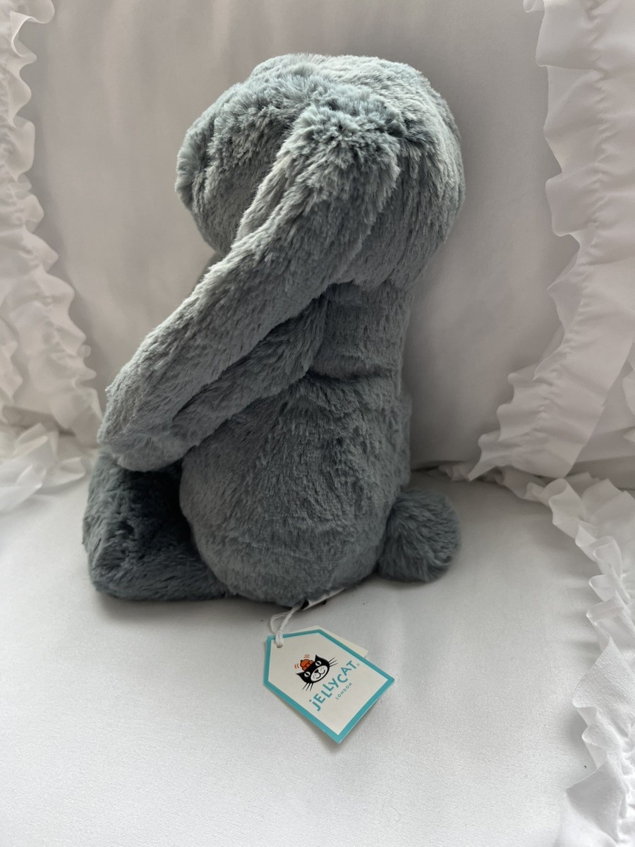 Jellycat Bashful Dusky Blue Bunny Medium 12” Retired. NWT | eBay