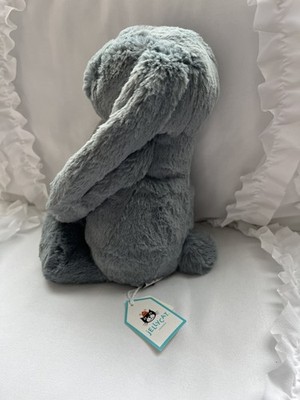 Jellycat Bashful Dusky Blue Bunny Medium 12” Retired. NWT | eBay