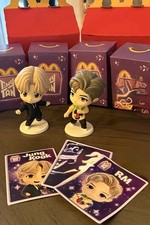 McDonald's Tiny Tan BTS Throwback Edition Happy Meal Toys Set of 5 NEW