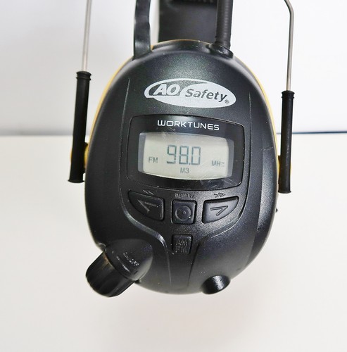 Cuffie Paraorecchie Peltor WorkTunes Sintonizzatore Radio AM/FM Testato Funzionante - Foto 5 di 11