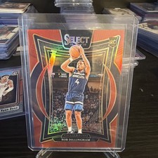 2024-25 Panini Select Red Prizm Rookie Rob Dillingham RC 136/199 #84