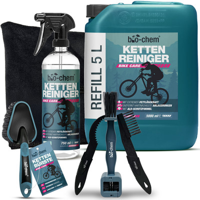 bio-chem Kettenreiniger 5,75 L Kanister inkl. Bürsten Fahrradkettenreiniger