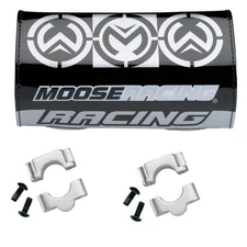 Moose Universal Handlebar Clamp Kit 7/8" to 1-1/8" 20mm Chrome