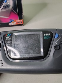 Sega Game Gear Console w/ Box + PowerBack w/ Box - *READ FOR PARTS OR REPAIR*