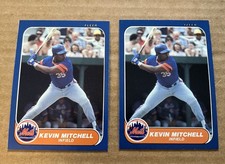 2- 1986 Fleer Update - Kevin Mitchell #U-76 Rookie Card RC