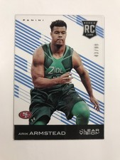 2015 Panini Clear Vision #150 Arik Armstead Blue /99 San Francisco 49ers