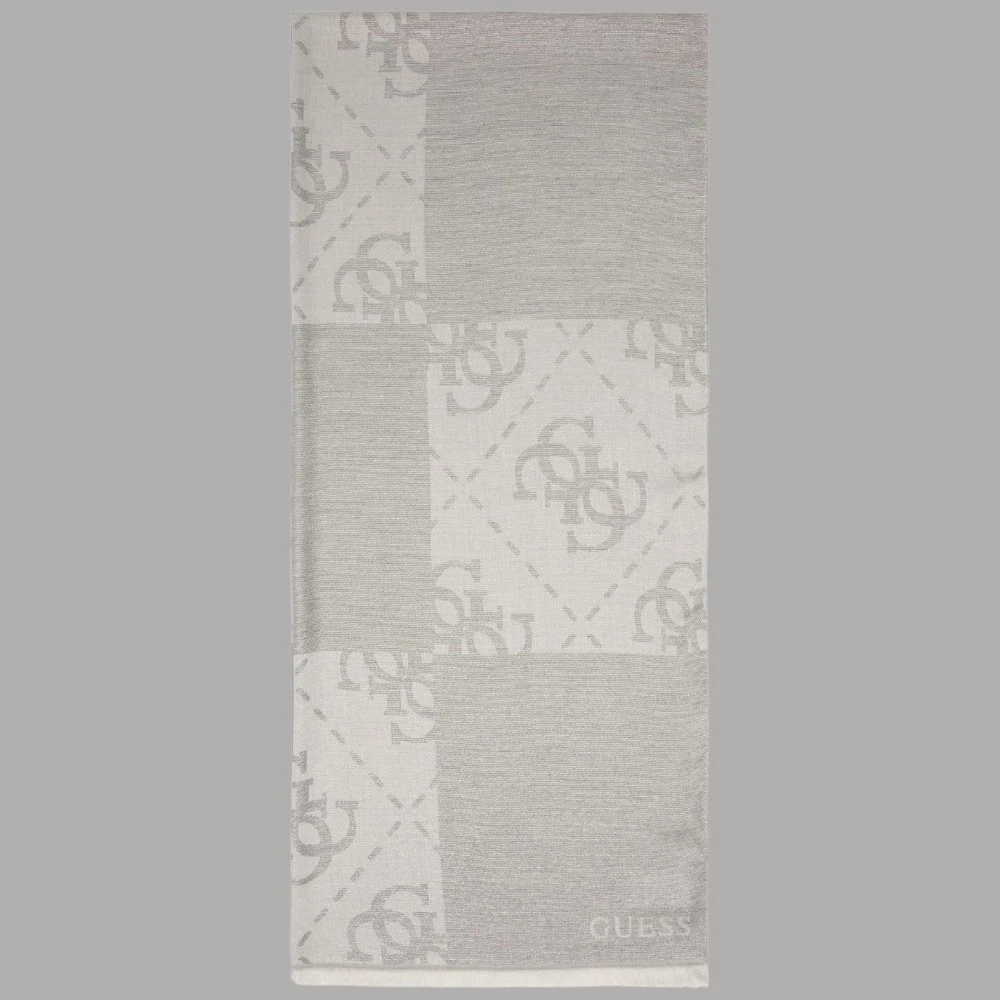 Écharpe Guess Femme 100% Coton - Modèle Art AW5423 POL03 - Taille Généreuse, Polyvalente - Pour Toutes Saisons