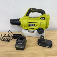 RYOBI ONE+ 18-Volt Lithium-Ion Cordless Mister with 2.0 Ah Battery and Charger I