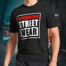 NEW! Vision Street Wear Logo Long Sleeve T-Shirt Funny Size S to 5XL
