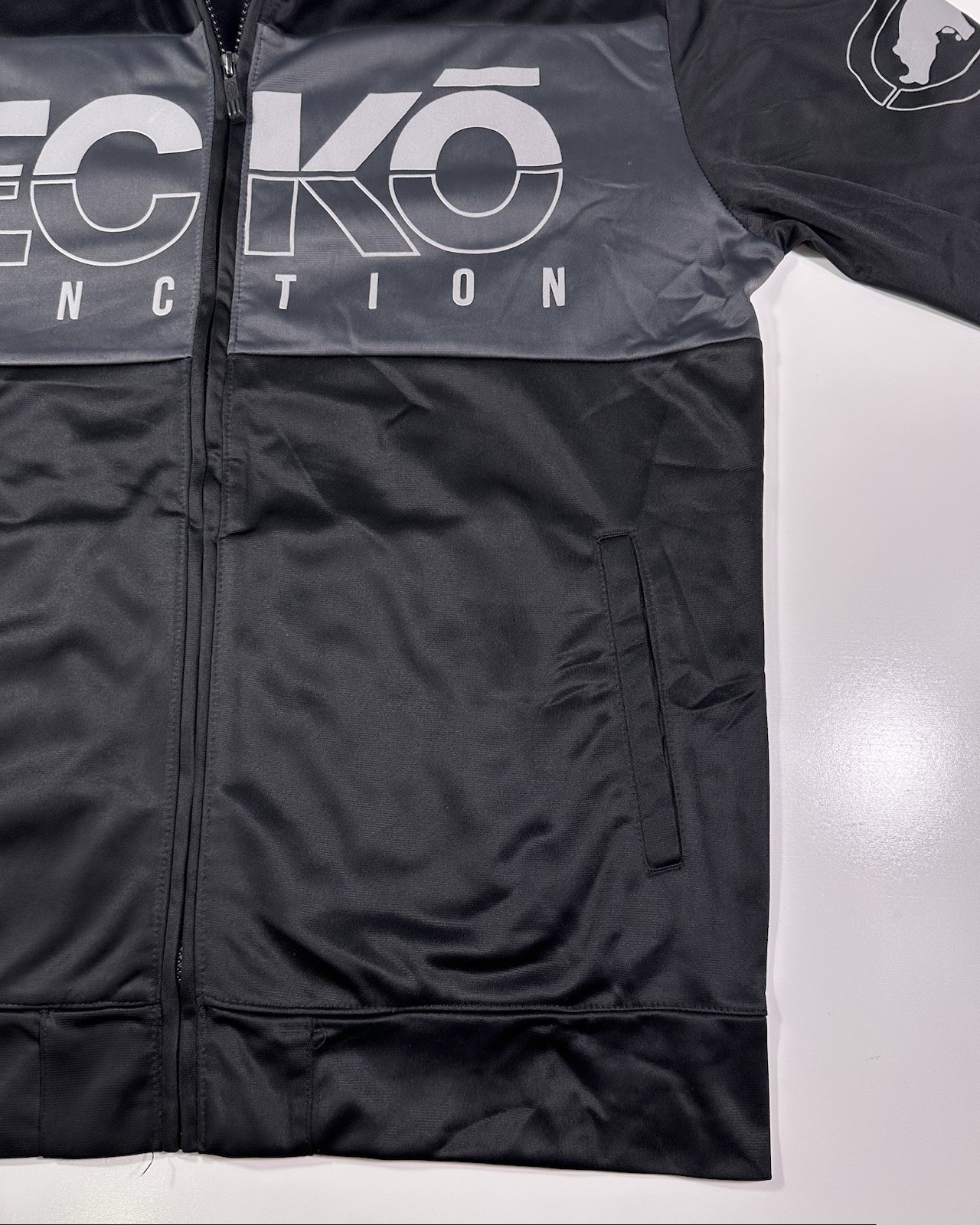 Ecko Function Full Zip Track Jacket Mens M Black … - image 6