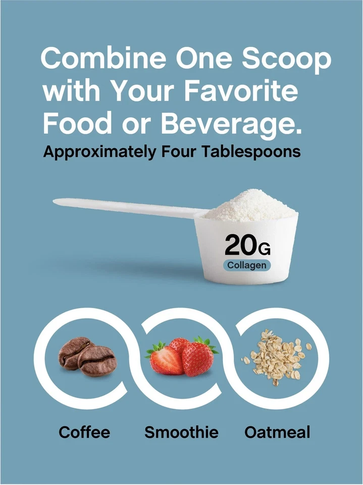 NeoCell Collagen Bio-Peptides Protein Supplement Grass Fed, 20 oz - Image 4 of 4