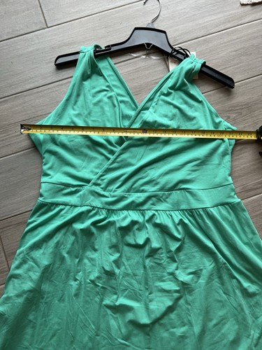 Ava & Viv Womens Plus Size 2X Sleeveless V-Neck A-Line Maxi Dress in Green $32 - Picture 5 of 8