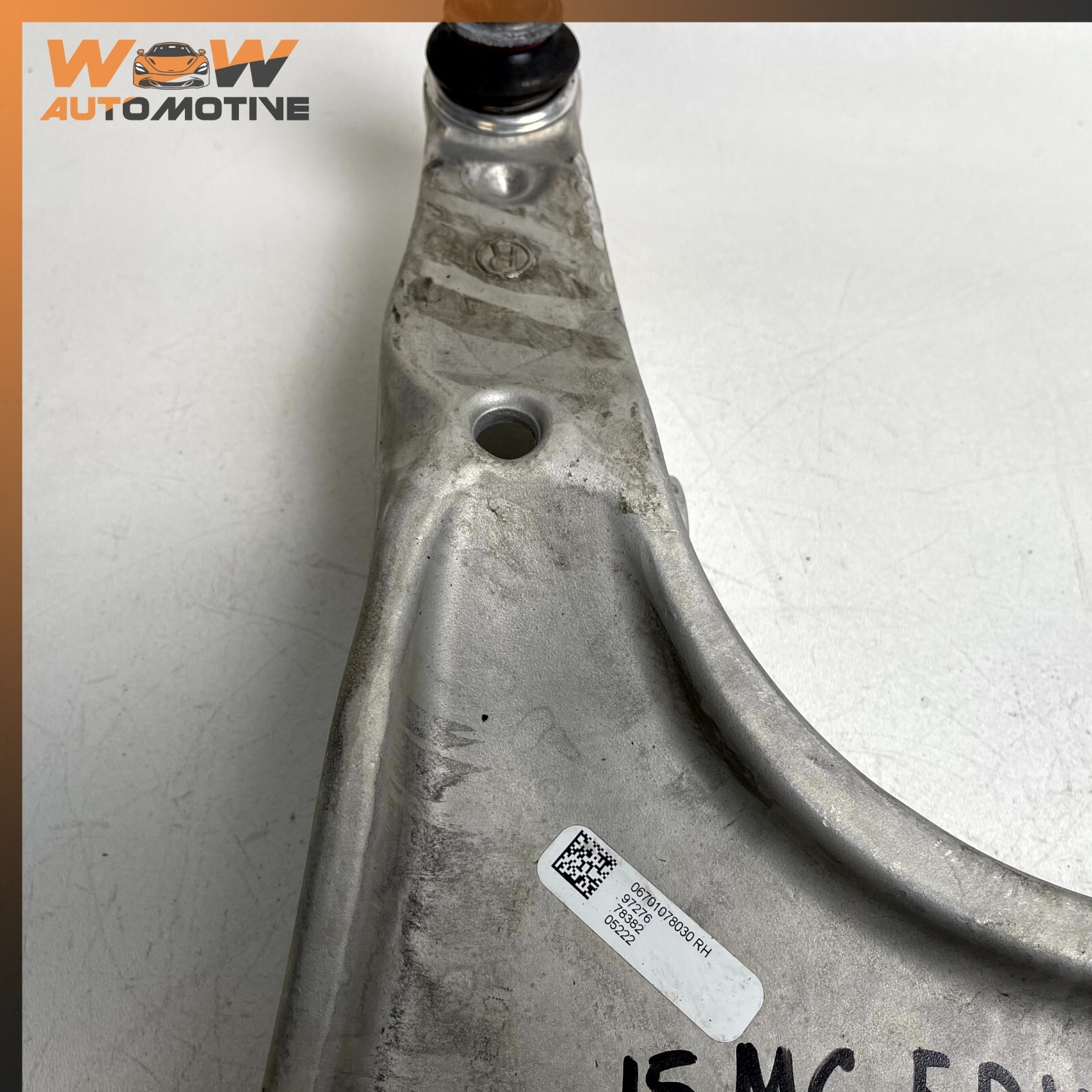 14-17 MASERATI GHIBLI RWD FRONT RIGHT PASSENGER SIDE LOWER CONTROL ARM OEM
