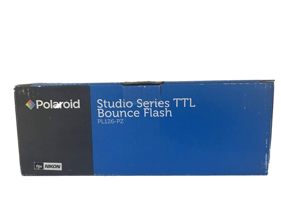 Polaroid PL126-PZ-N Studio Series Digital TTL Shoe Mount Bounce Flash For Nikon - Image 4 of 4