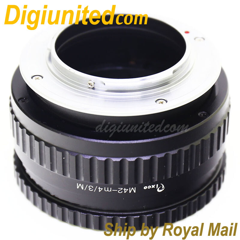 Fotasy M42 To M42 Adjustable Macro Focusing Helicoid - 15mm To 26mm Extension Tube