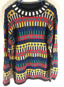 80s rainbow sweater