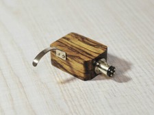 New Headshell Corpo Made From Zebrawood Con Sme Connector Per Denon DL103 DL103R