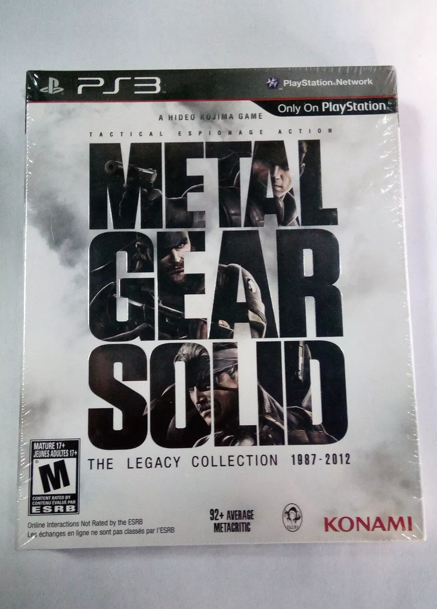 Buy PlayStation 3 Metal Gear Solid: The Legacy Collection Game Only