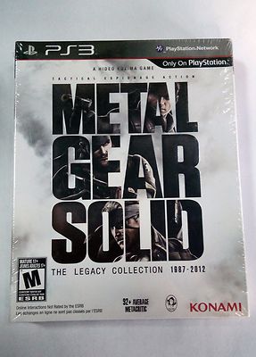 PS3 Metal Gear Solid The Legacy Collection PlayStation 3 with