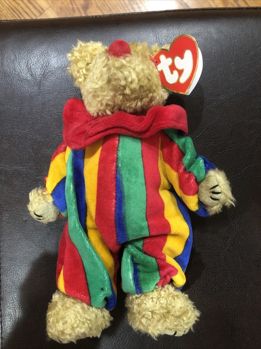 Ty Beanie Baby 1993 Birthday Attic Piccadilly clown Value Is