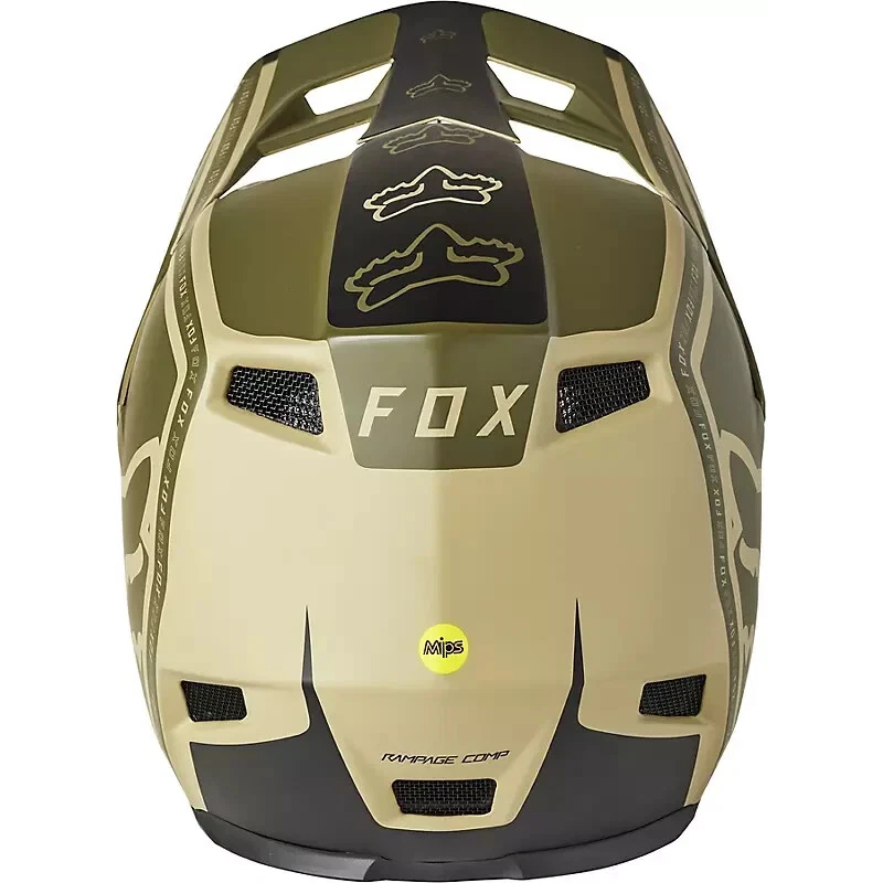 Fox Rampage Comp VENTA $259 (PRECIO DE VENTA SUGERIDO POR EL FABRICANTE $499) Casco Cali Bronceado 2XL 63-64 cm Foto 3 de 4