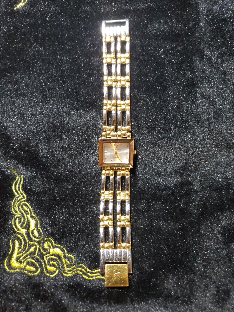 Ann Klein Steel Diamond rectangle watch Anne Klein Ladies Watch Black Dial Diamond Accent  main image 4