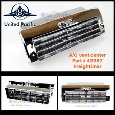 Freightliner 2007+ Cascadia Heater A/C Vent / Chrome Plastic Dash Vent UP #42067
