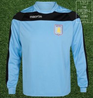 Aston Villa Sweater - Genuine Macron Training Wear - Sky Blue - Flash Sale Aston Villa Sweater - Genuine Macron Training Wear - Sky Blue - Flash Sale