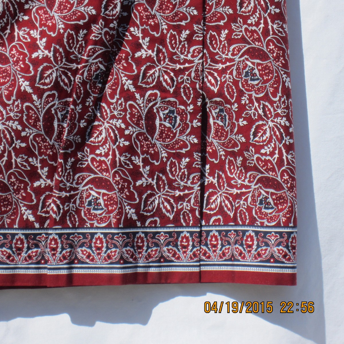 Jupe-culotte marinière rose/rouge et blanche Z - 3 ans (98cm) - Vêtements