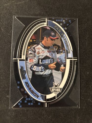 2002 Optima Jimmie Johnson Fan Favorite Die Cut  - Picture 1 of 2
