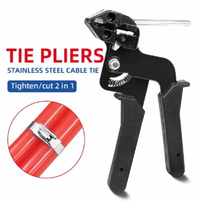 Professionelle Kabelbinderzange Für Edelstahl-Kabelbinder – Spannen Und Schneiden In Einem
