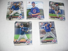 2017 BOWMAN DRAFT lot 12 BRENDON LITTLE Chicago Cubs BLUE JAYS BD 188