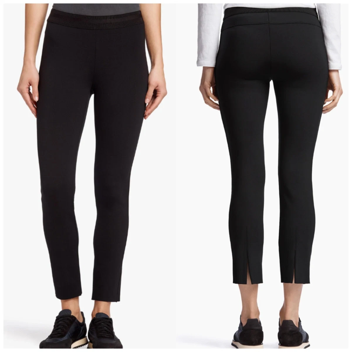 James Perse Stretch Jersey Long Legging - Black