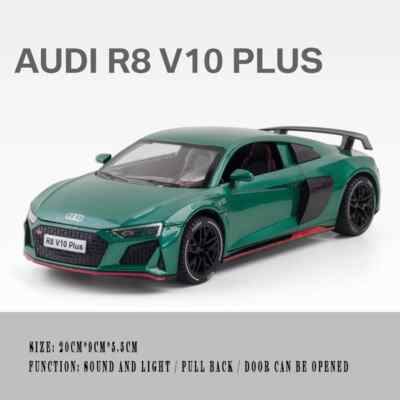 【値下げ可】Audi R8 V10 Plus 特別版 1:18 1/18 Audi R8 V10 2021 Spyder Performance KENGFAI Diecast