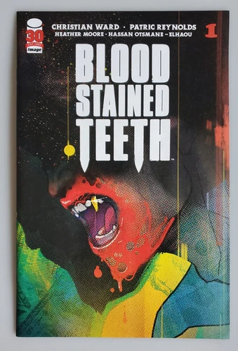 BLOOD STAINED TEETH # 1 IMAGE COMICS 2022 VF+/NM
