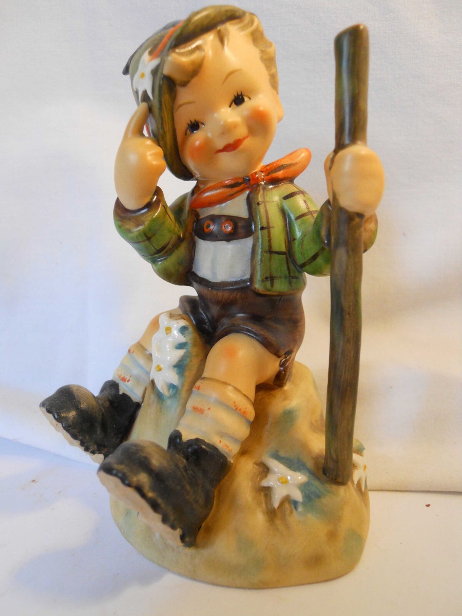 Hummel Figurine MOUNTAINEER No. 315 TMK3 Stylized Bee 5