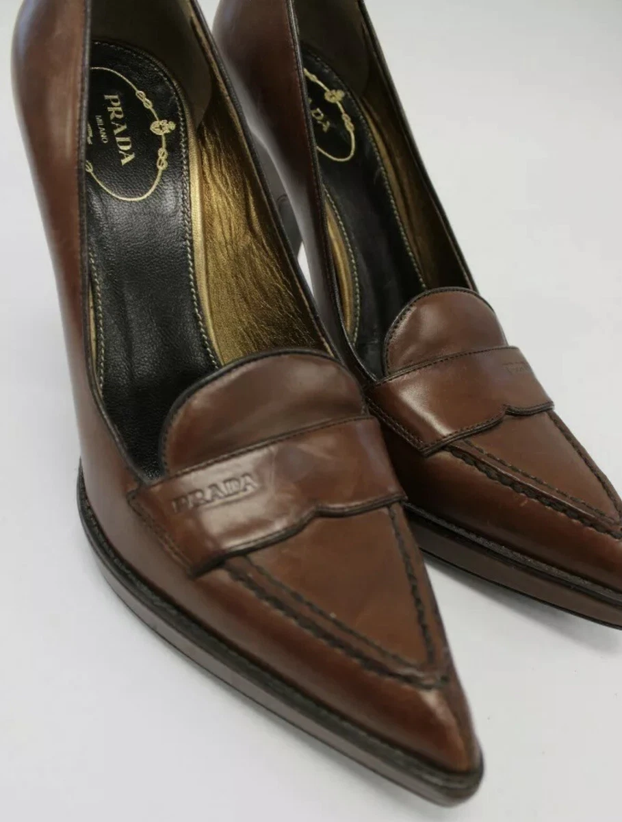 Dark brown heels top
