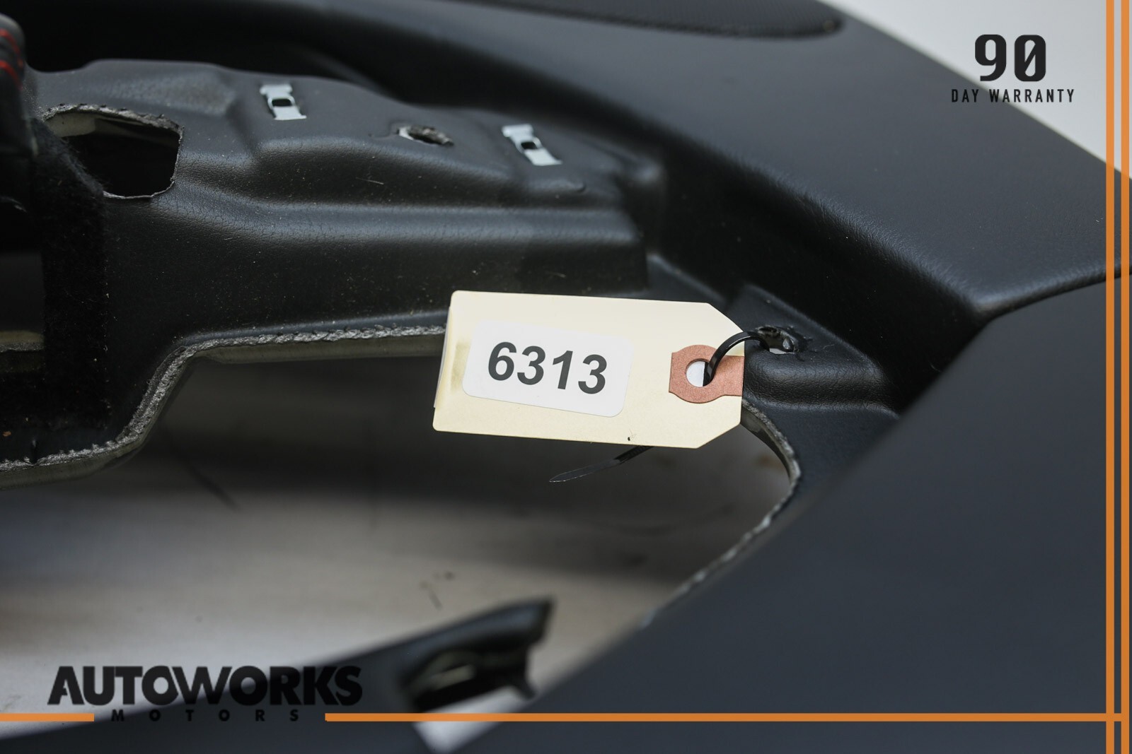 04-08 Maserati Quattroporte M139 Rear Right Side Interior Door Panel Black OEM