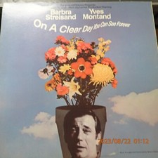 Barbra Streisand On A Clear Day You Can See Forever S30086 Columbia Stereo LP
