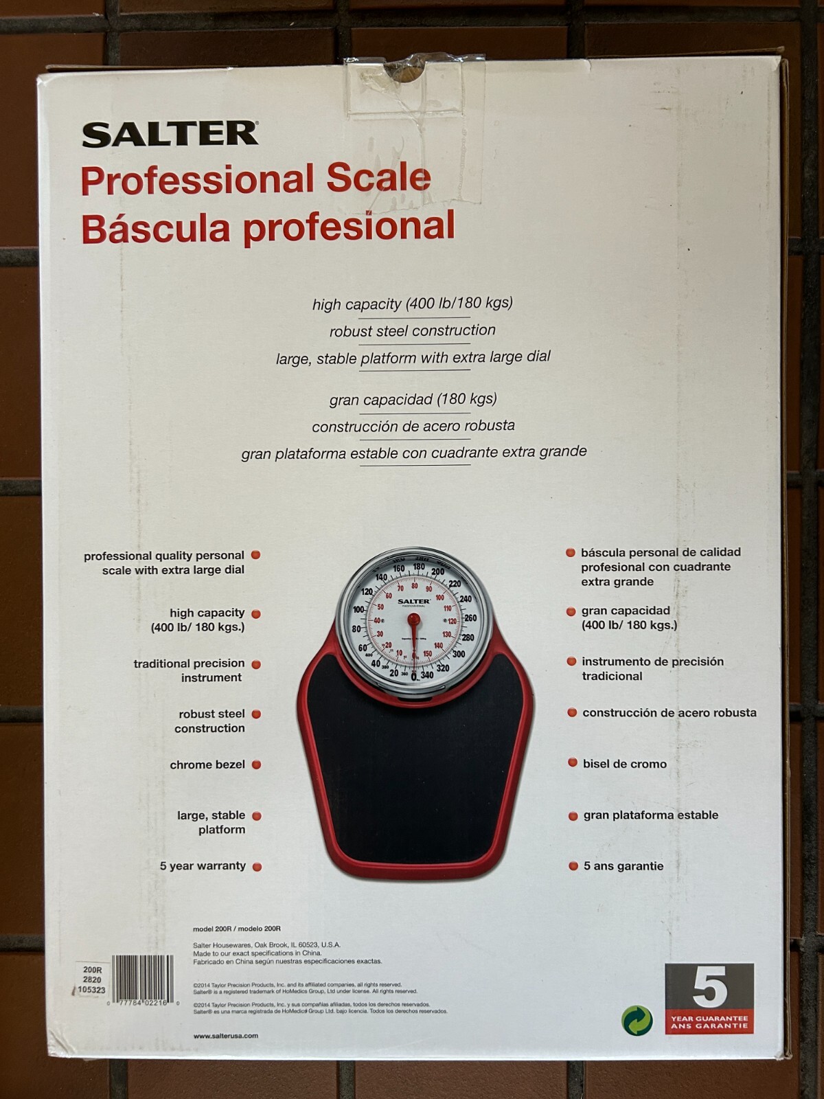 Salter ProHelix Professional Oversized Bathroom Scale eBay