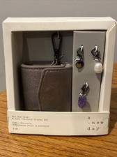 iPhone Ear Bud Case With changeable semi precious charms