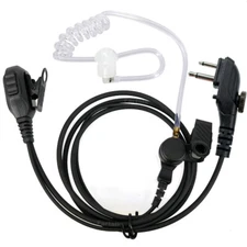 Air Tube VOX Earpiece Headset Mic For HYT Hytera Radio TC500 TC518 TC580 TC446S