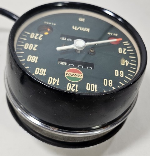 1 Genuine Laverda SF 750 Speedometer Speedo Gauge Meter SF750 OEM 220 KM/H - Picture 6 of 12