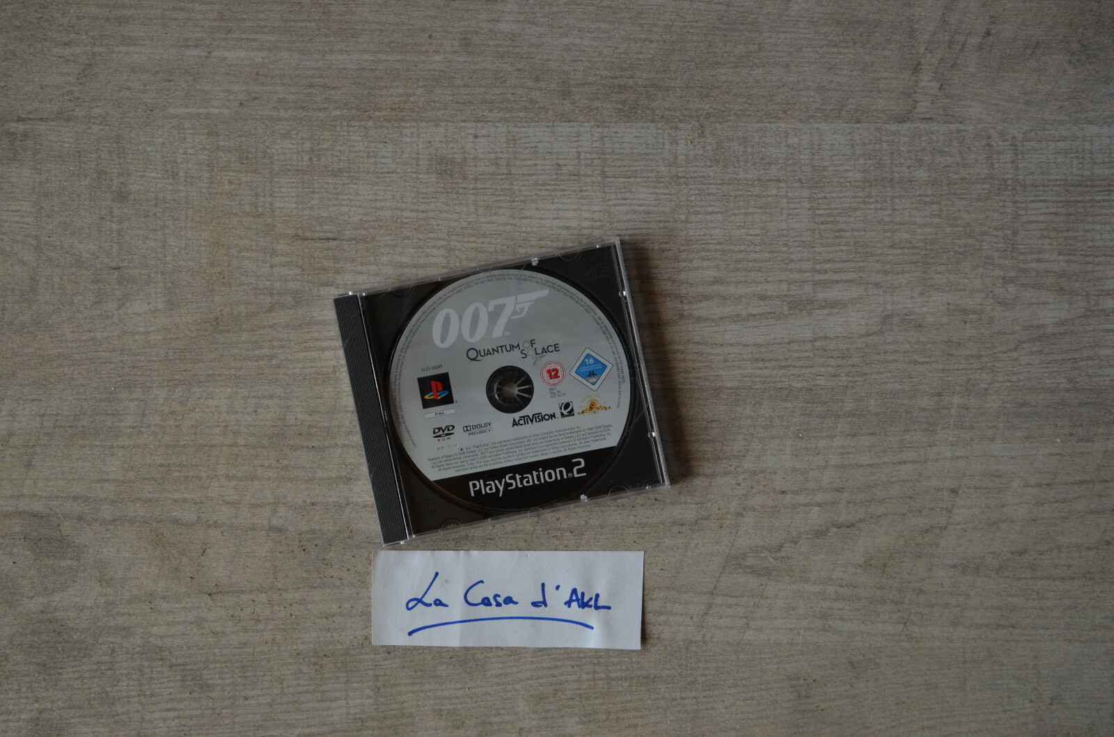007 Quantum of Solace - CD seul sur Playstation 2 PS2 - PAL FR