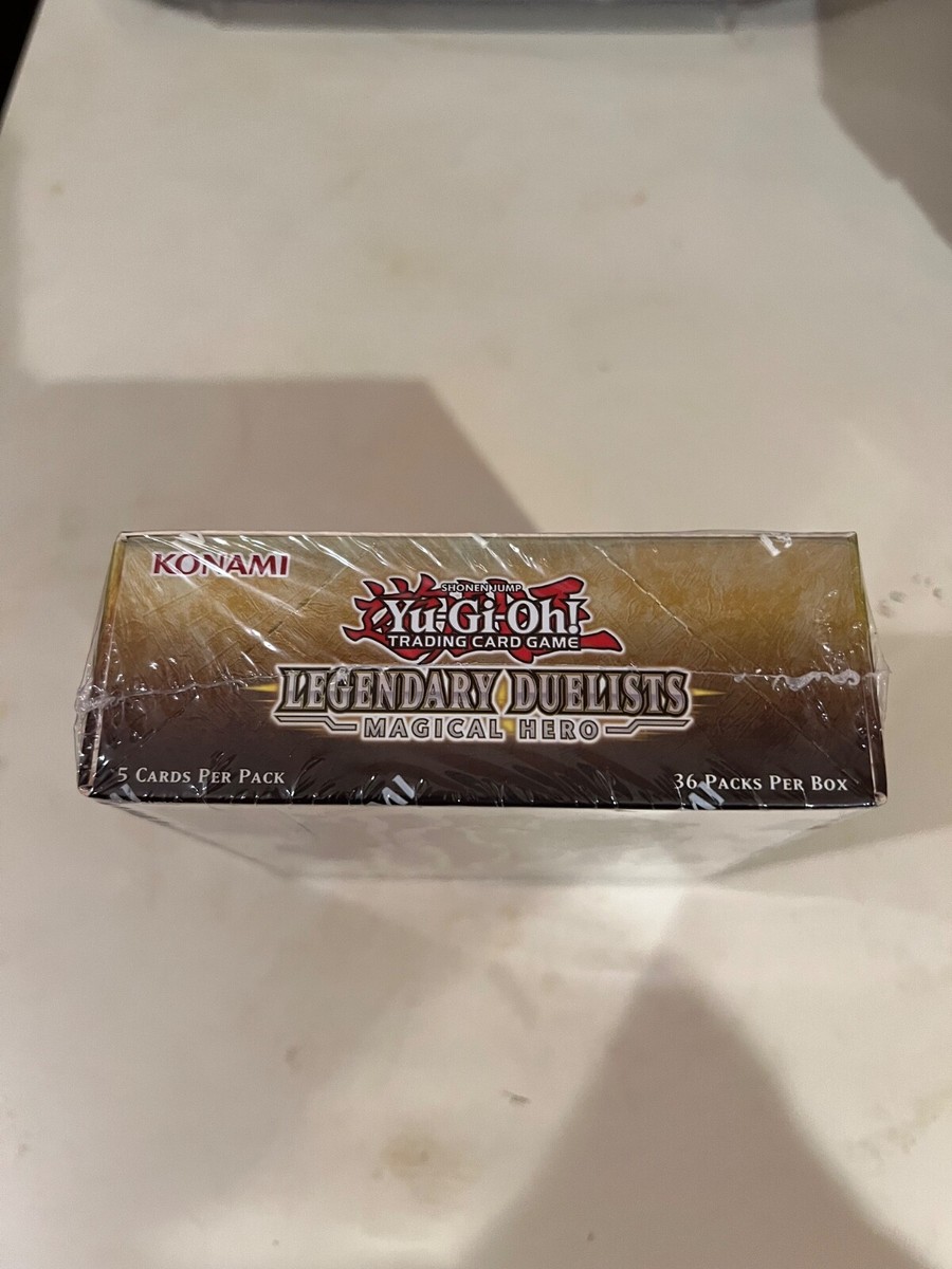 yugioh magical hero booster box Legendary Duelists 1st Edition Magical Hero features Yugis Dark Magician and Dark Magician Girl in the ultimate magical team Yu-Gi-Oh!: Legendary Duelists: Magical Hero