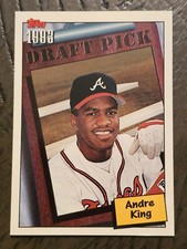 1994 Topps - #752 Andre King (RC) Atlanta Braves #2 Draft Pick