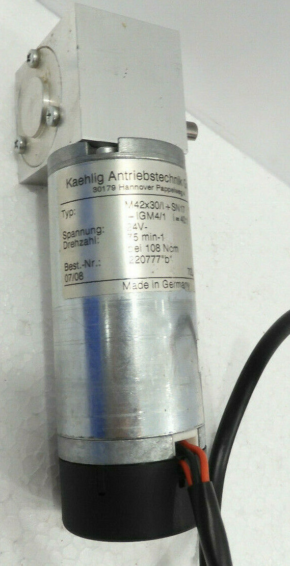 M42x30/I + SN17 + IGM4/1, Kaehlig drive technology
